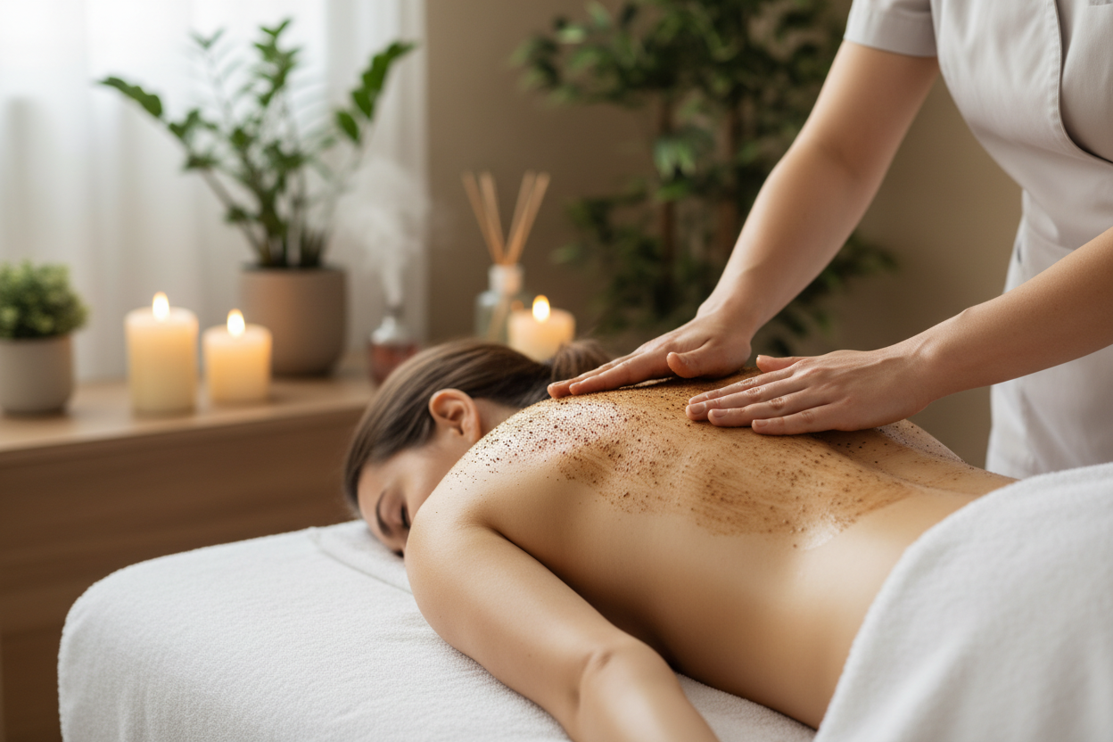 The Art of Body Exfoliation: Coffee vs. Red Fruit Scrubs