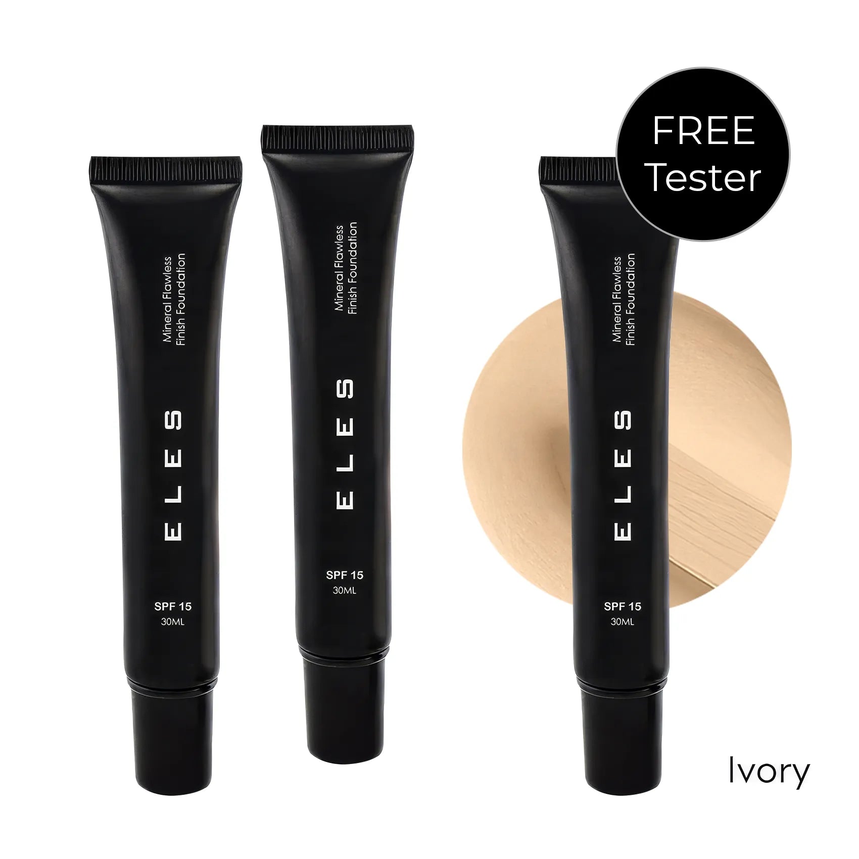 Mineral Flawless Finish Foundation SPF 15 - Tester Set