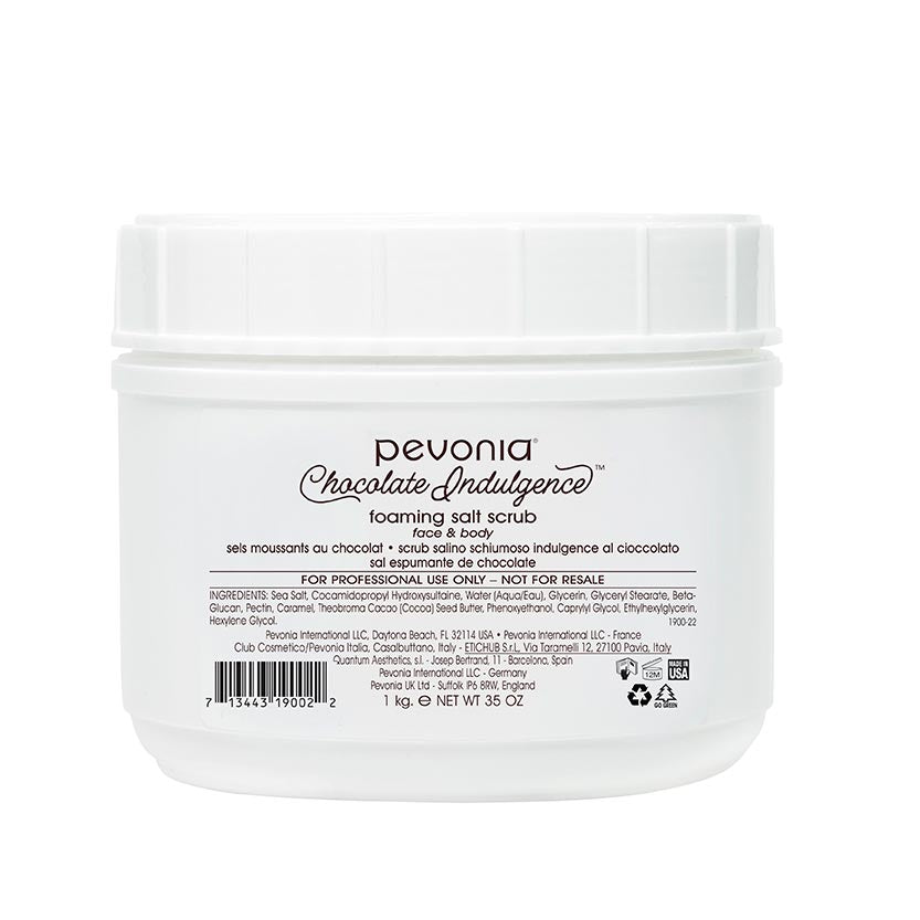 Chocolate Indulgence Foaming Salt Scrub - Face and Body