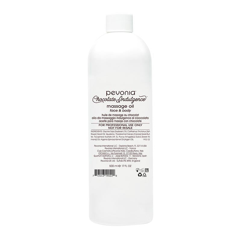 Chocolate Indulgence Massage Oil - Face and Body 500ml