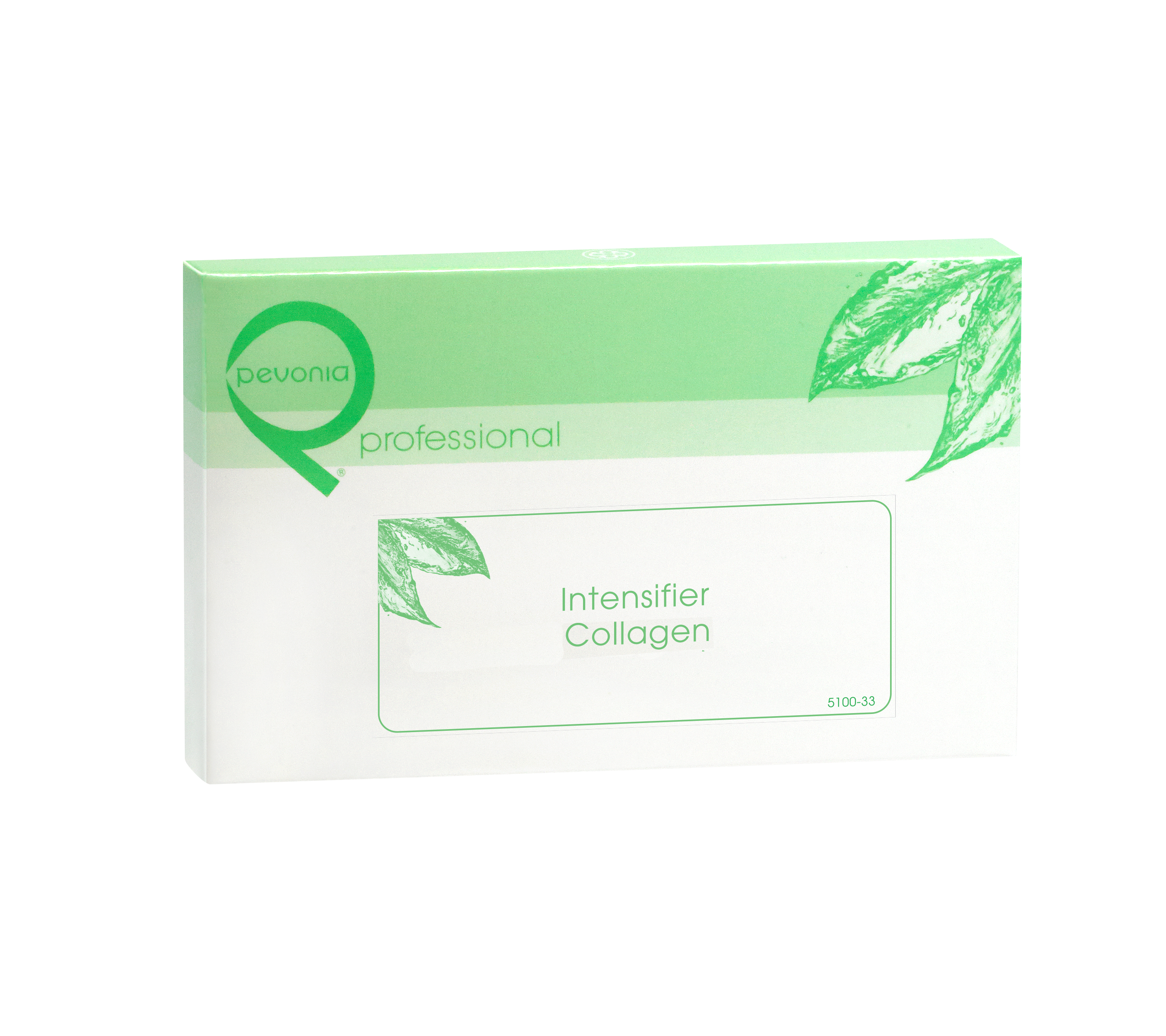 Packaging of Pevonia professional Intensifier Collagen on a white background