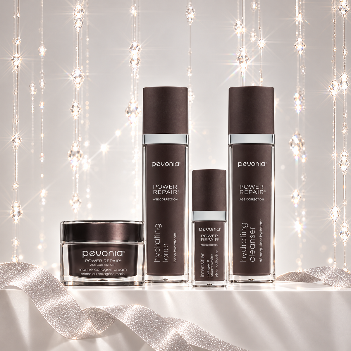 Age Correction Collagen Gift Set  - festive display