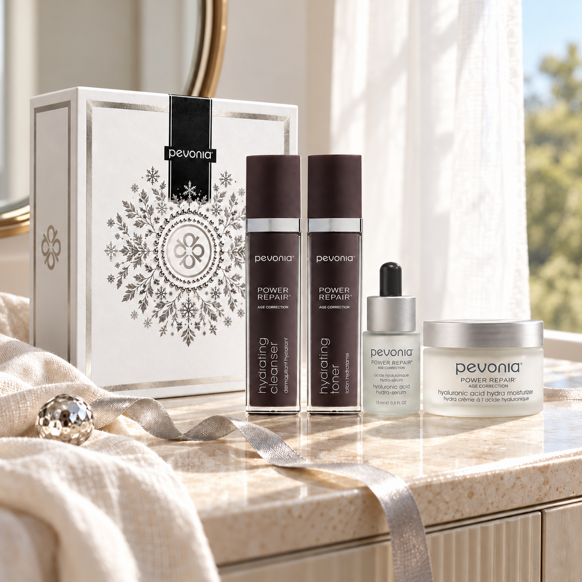 Age Correction Hyaluronic Gift Set - lifestyle