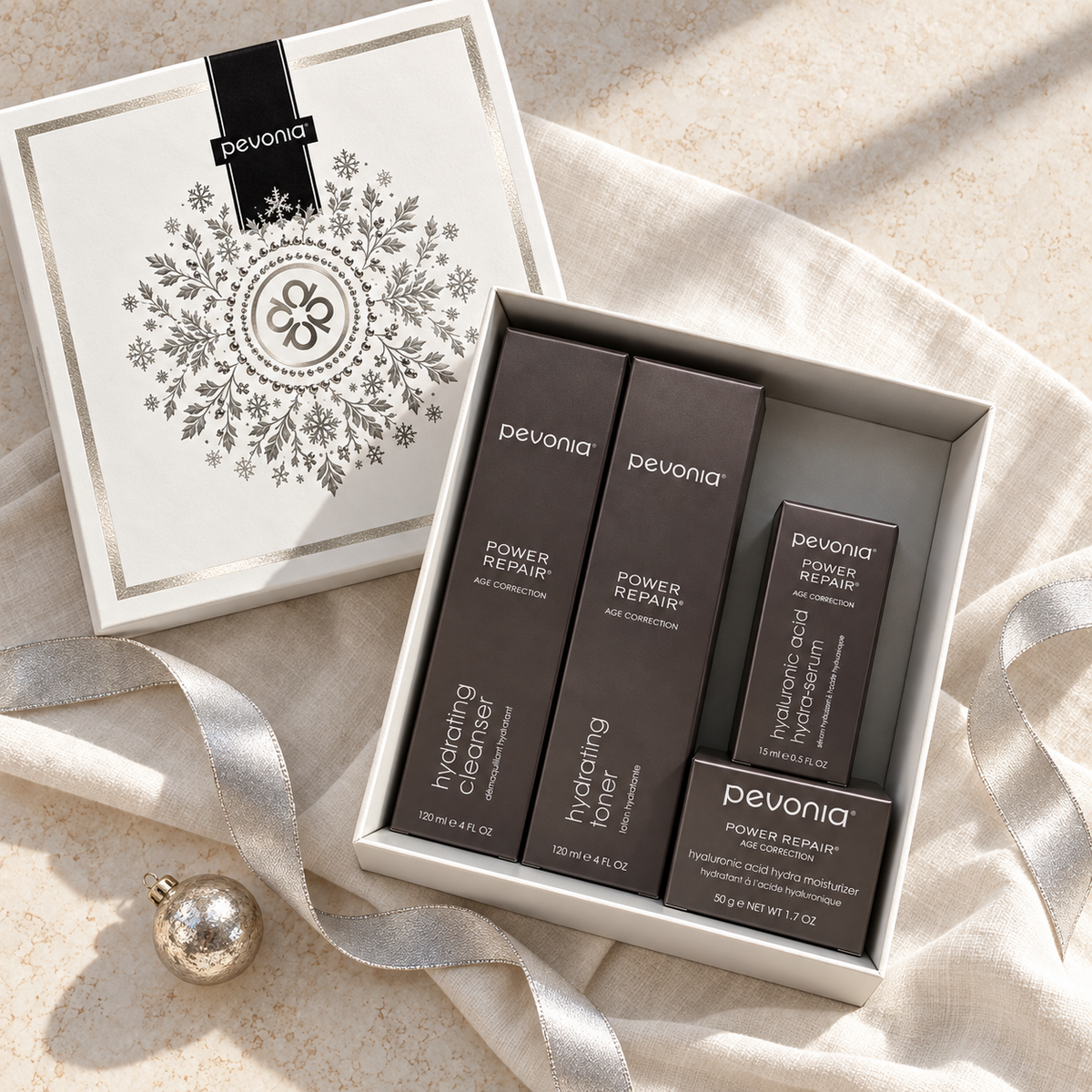 Age Correction Hyaluronic Gift Set - open box