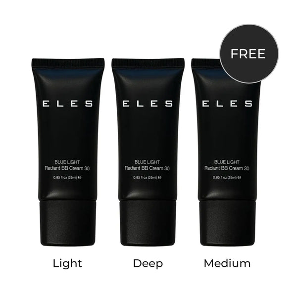 ELES Blue Light Radiant BB Cream 30 - Set of 3 Testers – Beauty