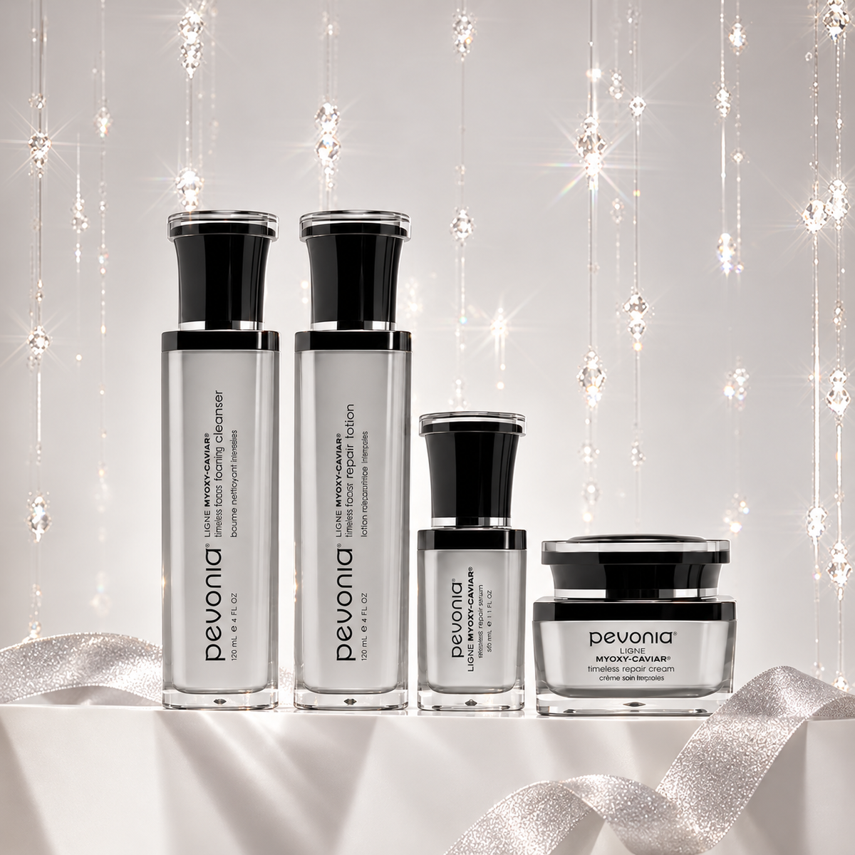 Caviar Luxury De-Ageing Gift Set - festive display