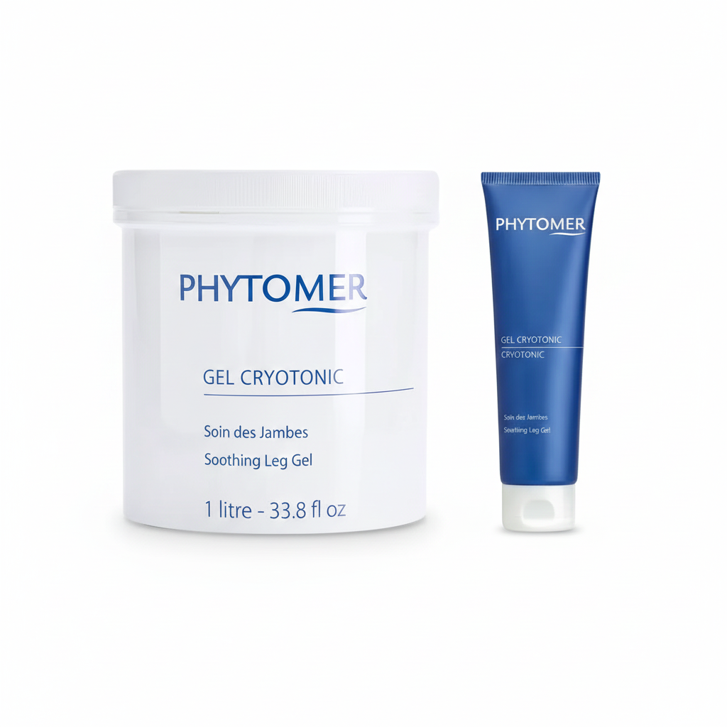 Phytomer Gel Cryotonic Professional and Retail on a white background