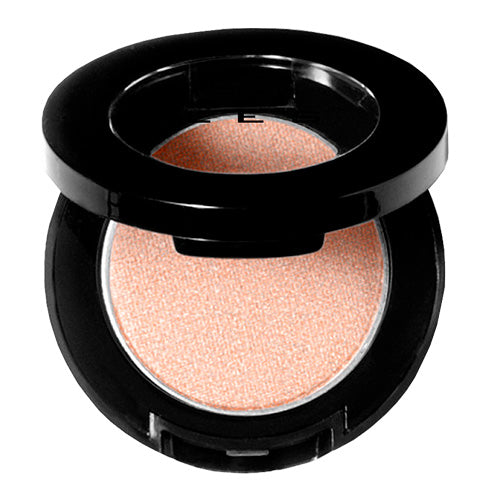 A mineral-enriched eyeshadow compact with a shimmering pink shade.