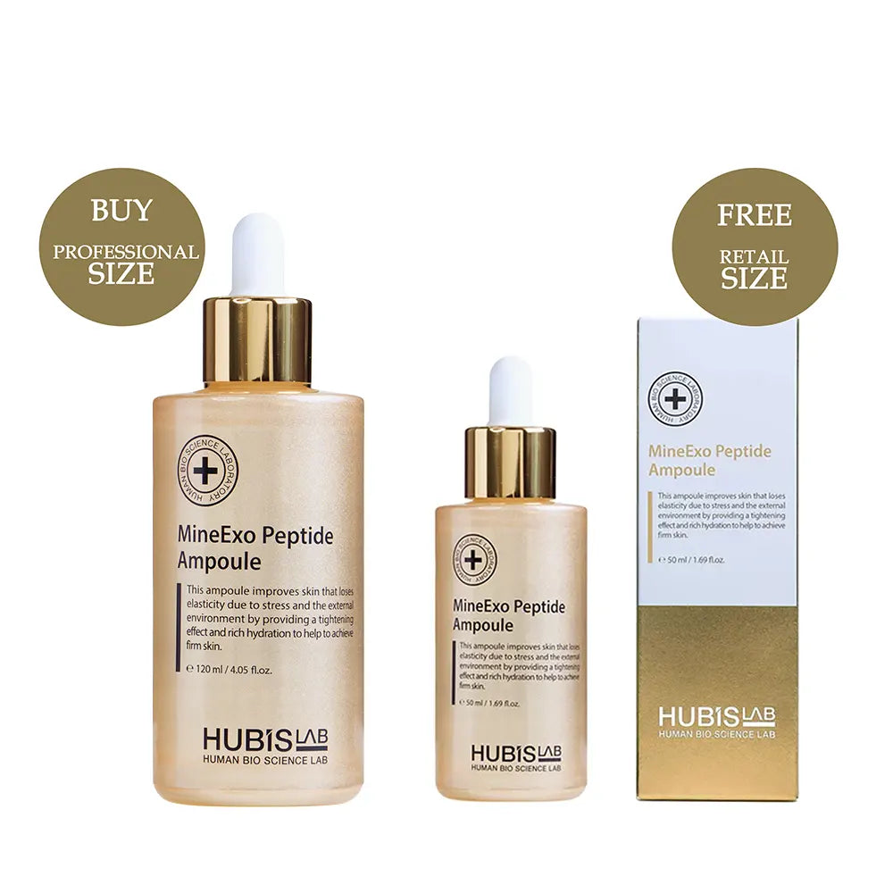 MineExo Peptide Ampoule 120ml + FREE 50ml Retail Size Ampoule