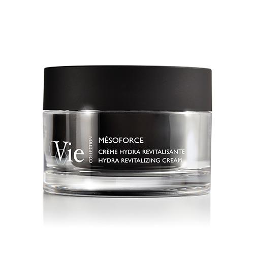 Vie Collection Mesoforce Hydra Revitalizing Cream jar on a white background