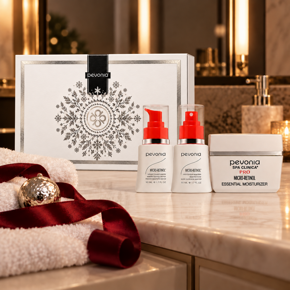 Micro Retinol Essentials Gift Pack - lifestyle