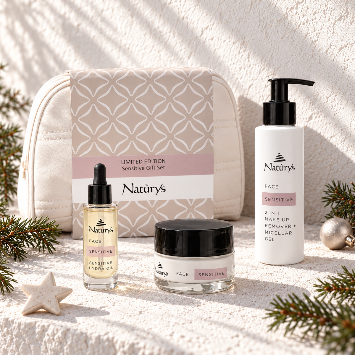 Naturys Sensitive Christmas Gift Set - lifestyle