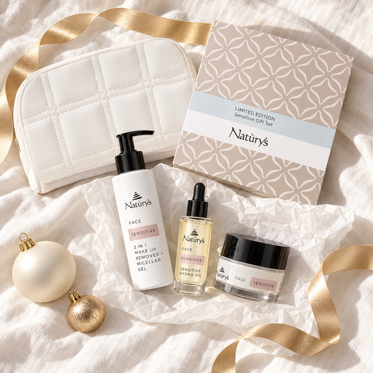Naturys Sensitive Gift Set - Flatlay