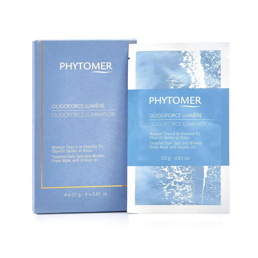 Oligoforce Lumination Targeted Dark Spot and Wrinkle Sheet Mask with Vitamin B3