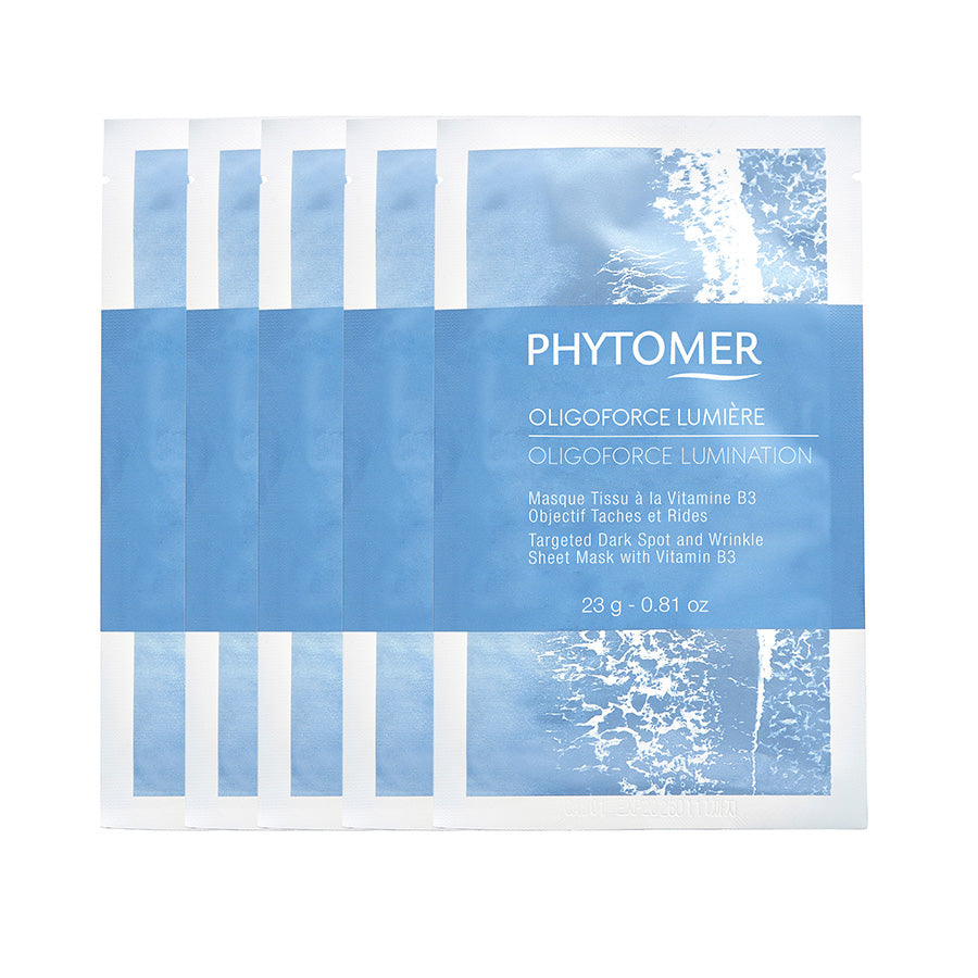 Oligoforce Lumination Targeted Dark Spot and Wrinkle Sheet Mask with Vitamin B3