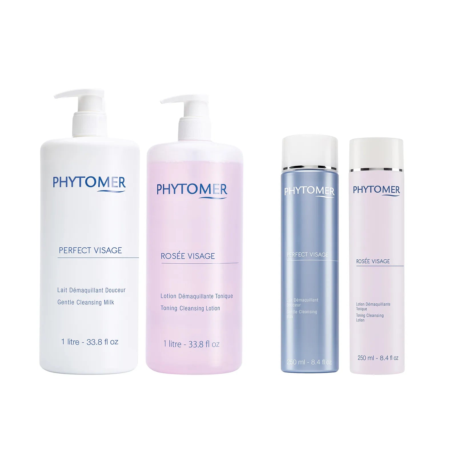 Four Phytomer skincare products on a white background