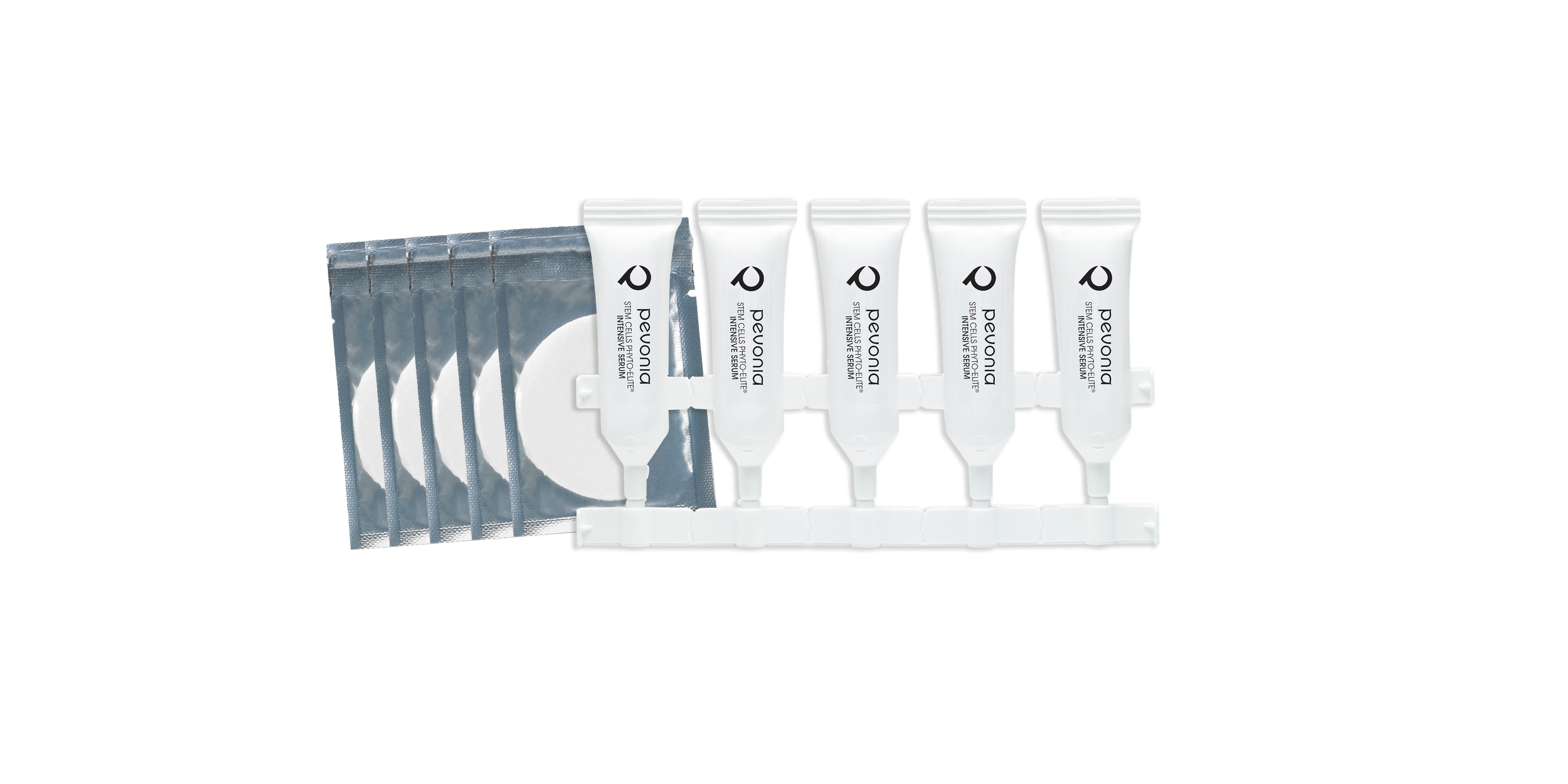 Pevonia Stem Cells Phyto-Elite Freeze-Dried Treatment product pack for mature skin and visible signs of ageing