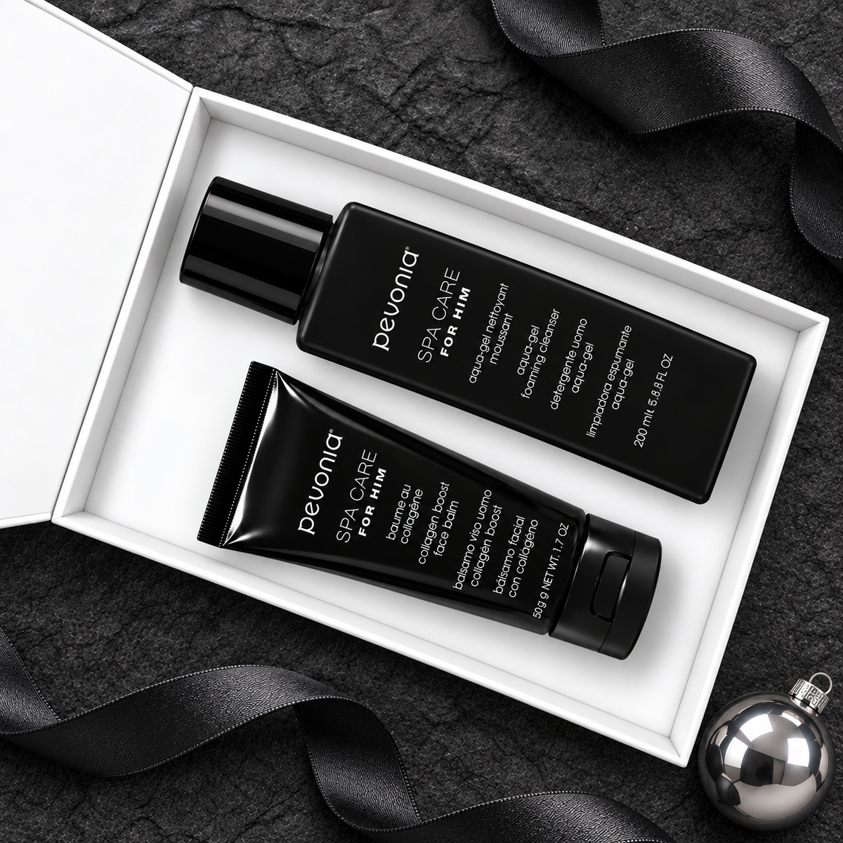 Pevonia Men's Gift Pack - open box