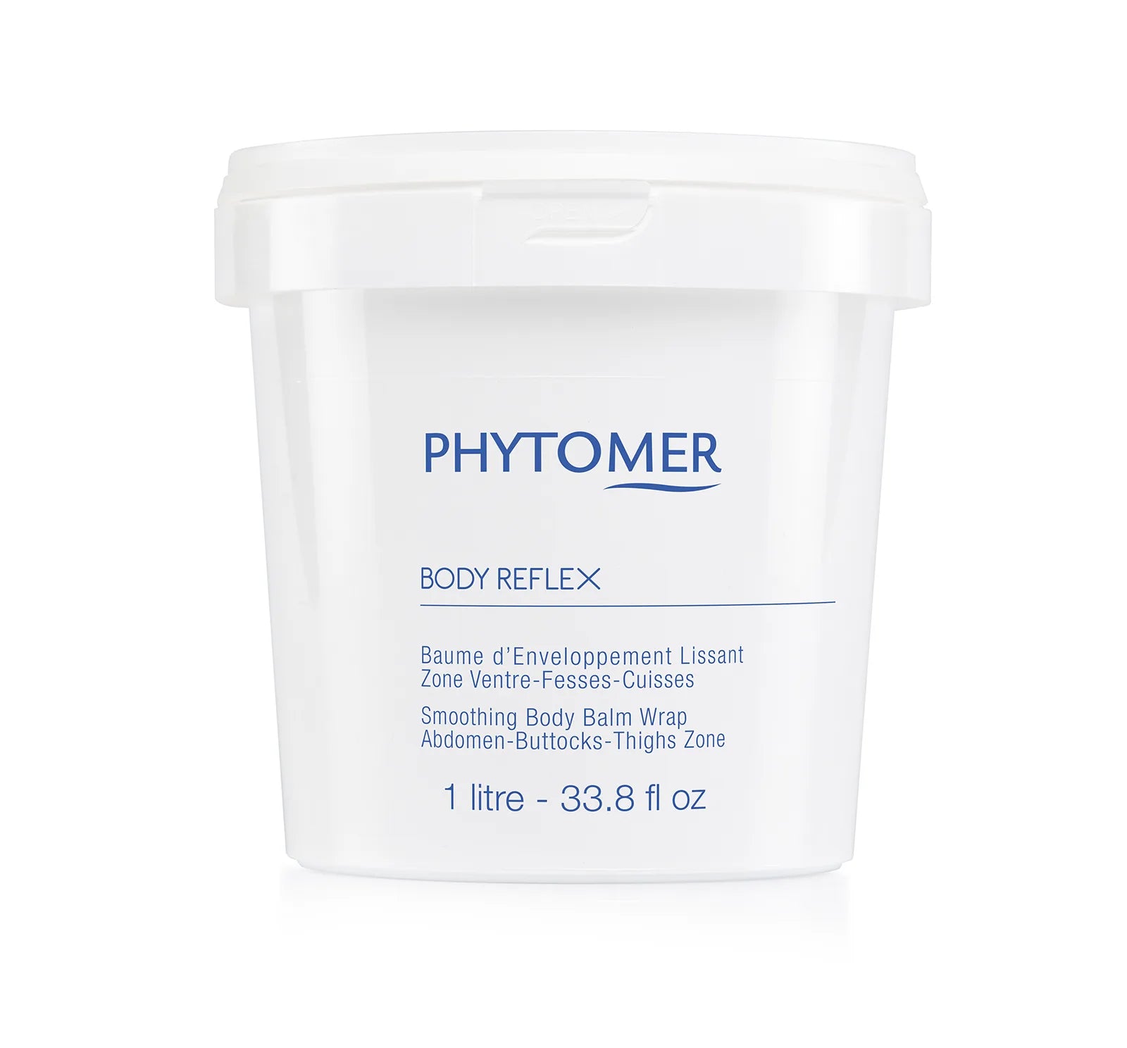 Phytomer Body Reflex balm wrap container on a white background