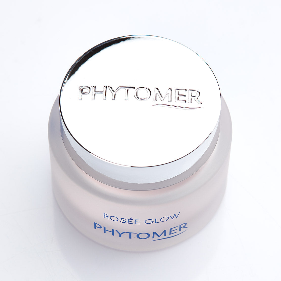 Phytomer Rosée Glow cream jar on a white background
