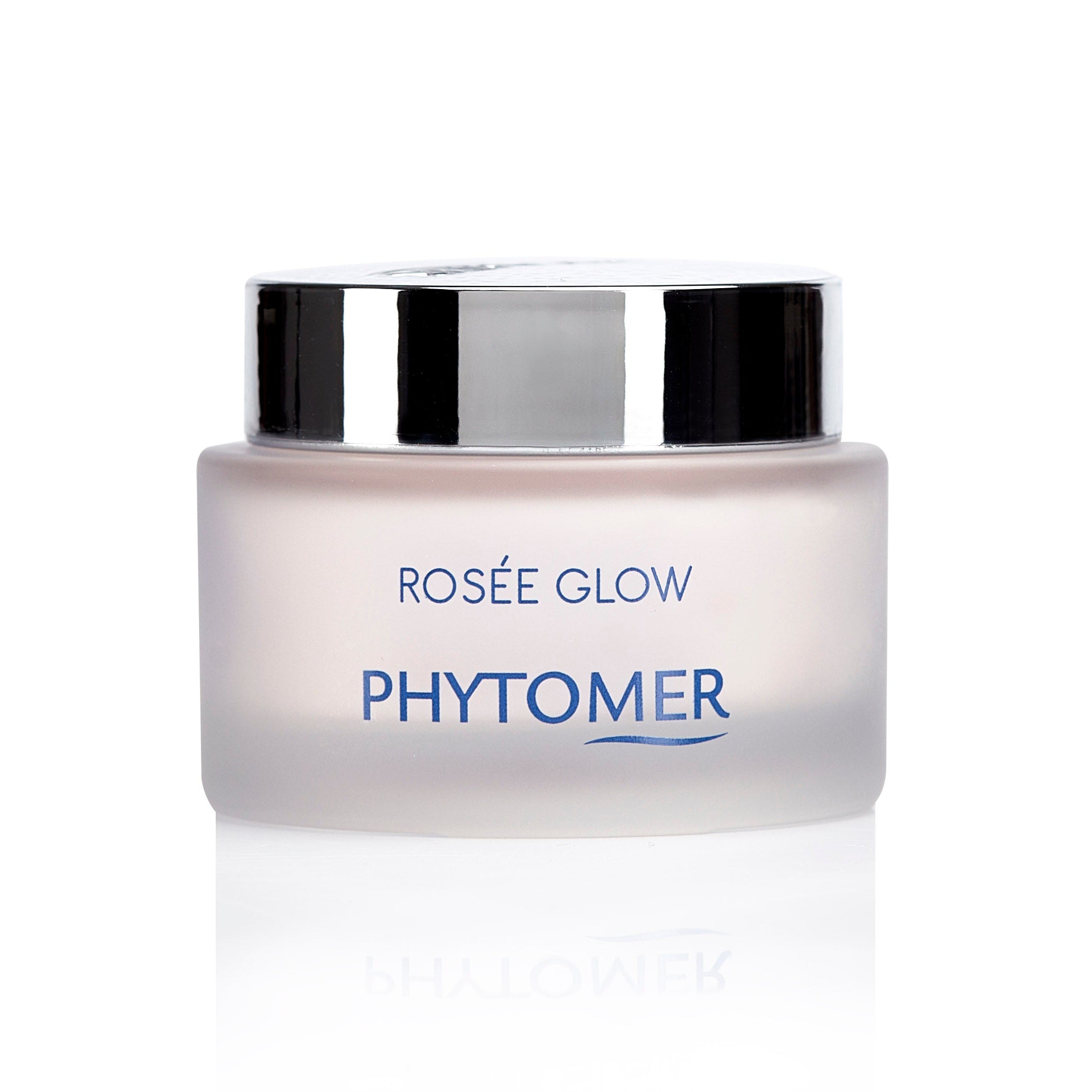Phytomer Rosée Glow cream jar on a white background
