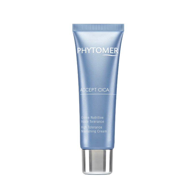 A tube of PHYTOMER Accept Cica High Tolerance Nourishing Cream.