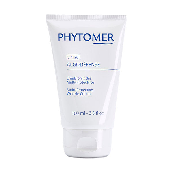A tube of Phytomer Algodefense SPF20 Multi-Protective Wrinkle Cream 100ml.