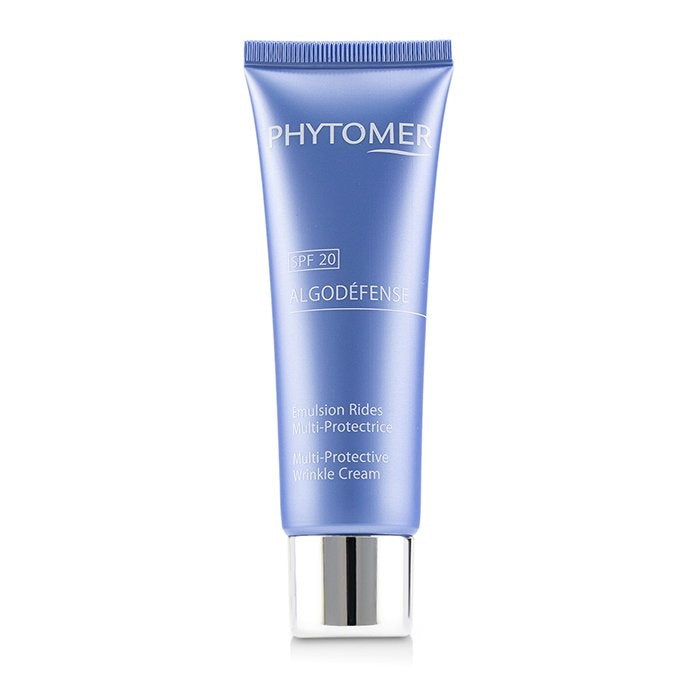 A tube of Phytomer Algodefense SPF 20 Multi-Protective Wrinkle Cream.
