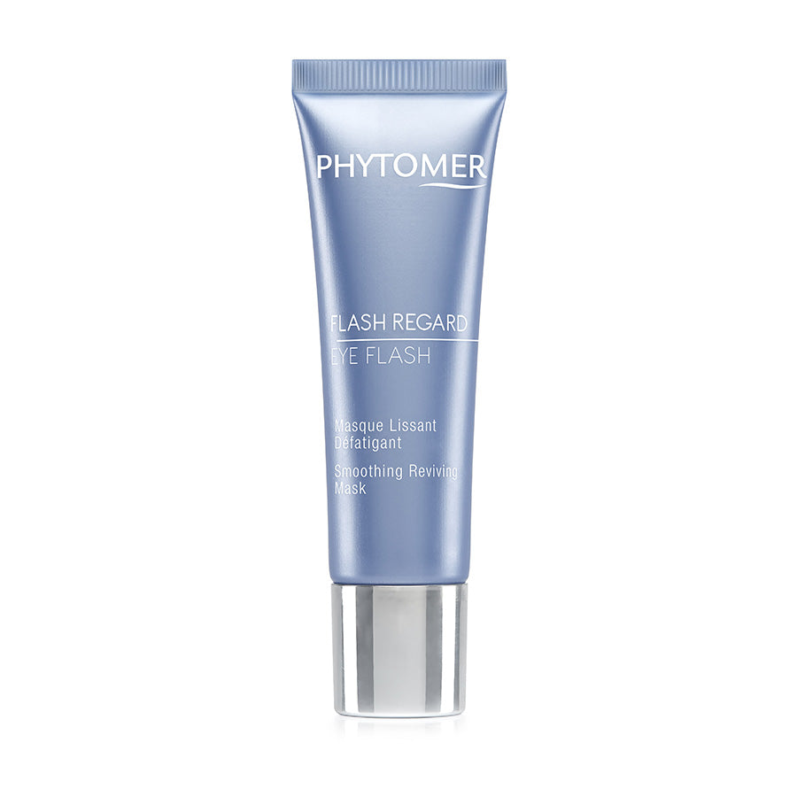 A tube of Phytomer Eye Flash smoothing and reviving mask for the eye area, 30ml.