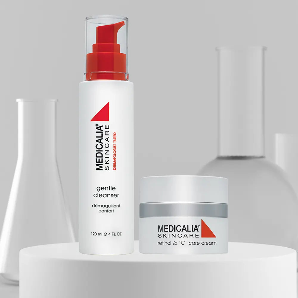 Retinol and C Care Cream 50g + FREE Gentle Cleanser 120ml