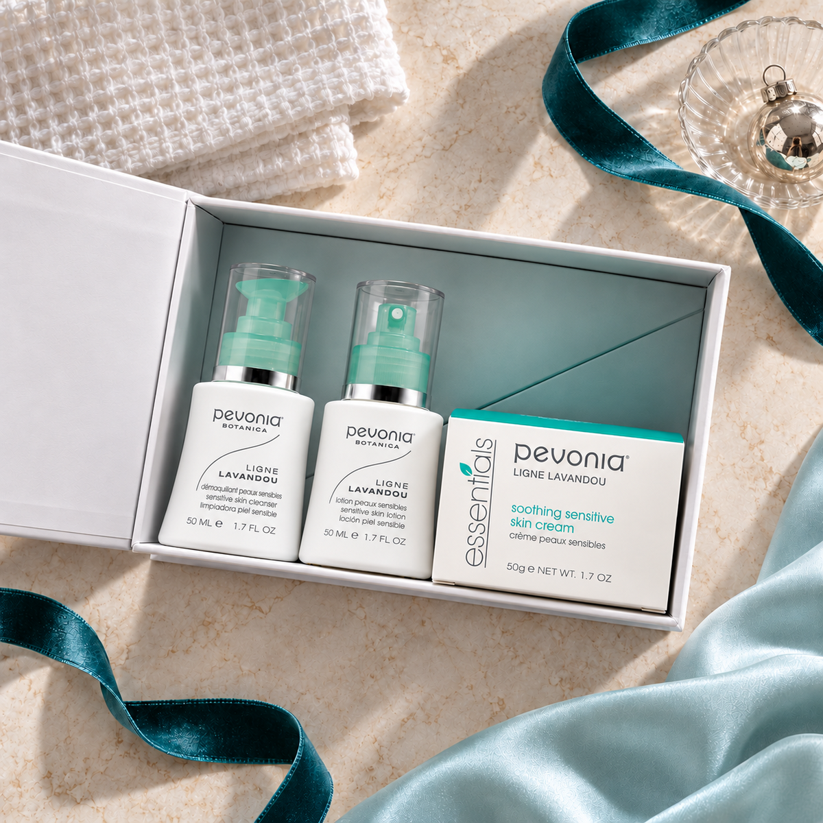 Sensitive Skin Essentials Gift Pack - open box