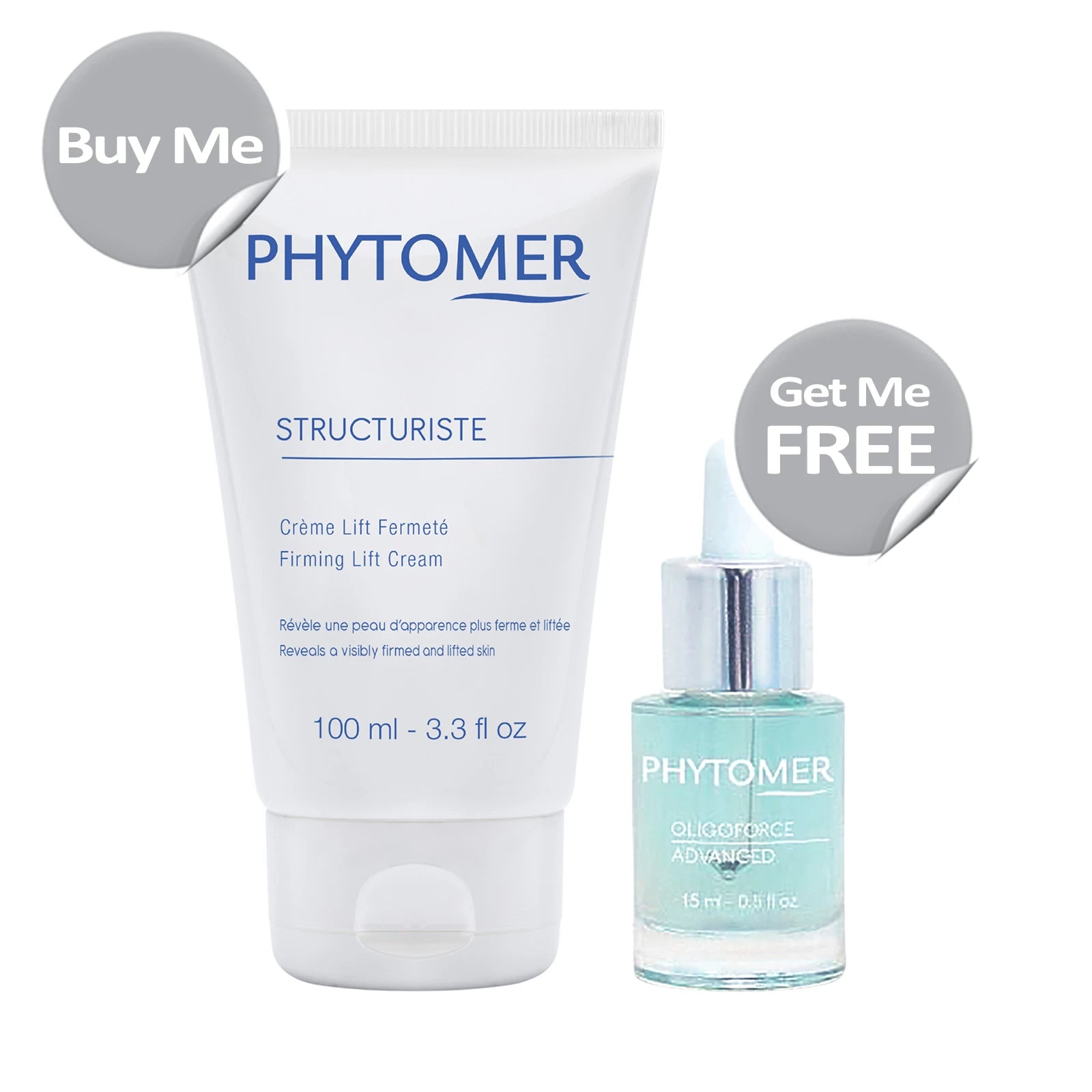 Structuriste Firming Lift Cream 100ml + FREE Oligoforce Wrinkle & Dark Spot Serum 15ml