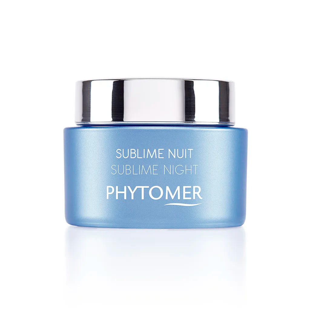 Phytomer Sublime Nuit cream jar on a white background