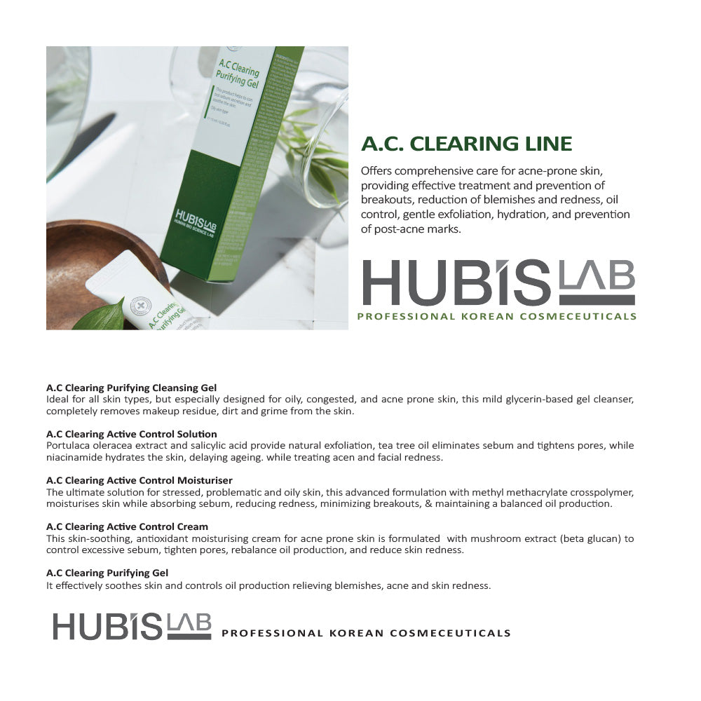 brochure for Hubislab AC Clearing