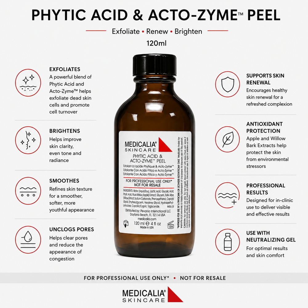 Phytic Acid & Acto-Zyme Peel 120ml | Medicalia – Beauty Collective Pro