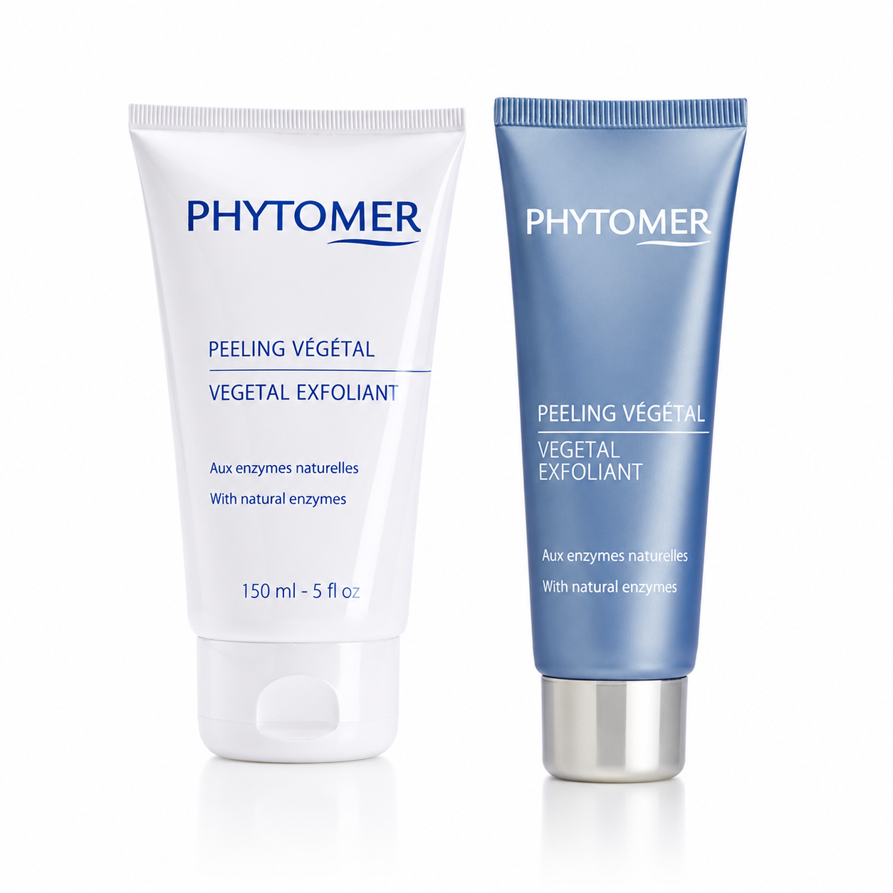 Phytomer Vegetal Exfoliant with Natural Enzymes retail and professional size duo image.