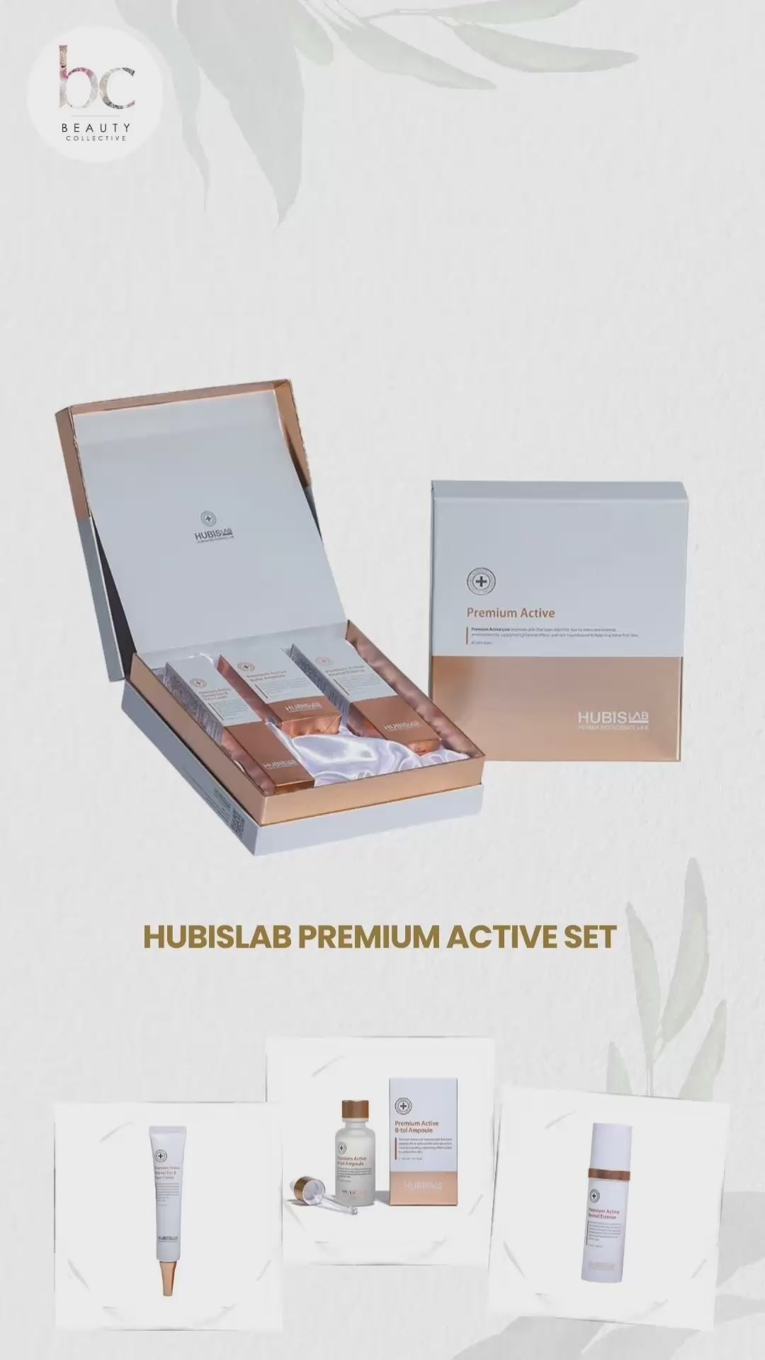 Hubislab Premium Active Set - Korean skincare - products and benefits