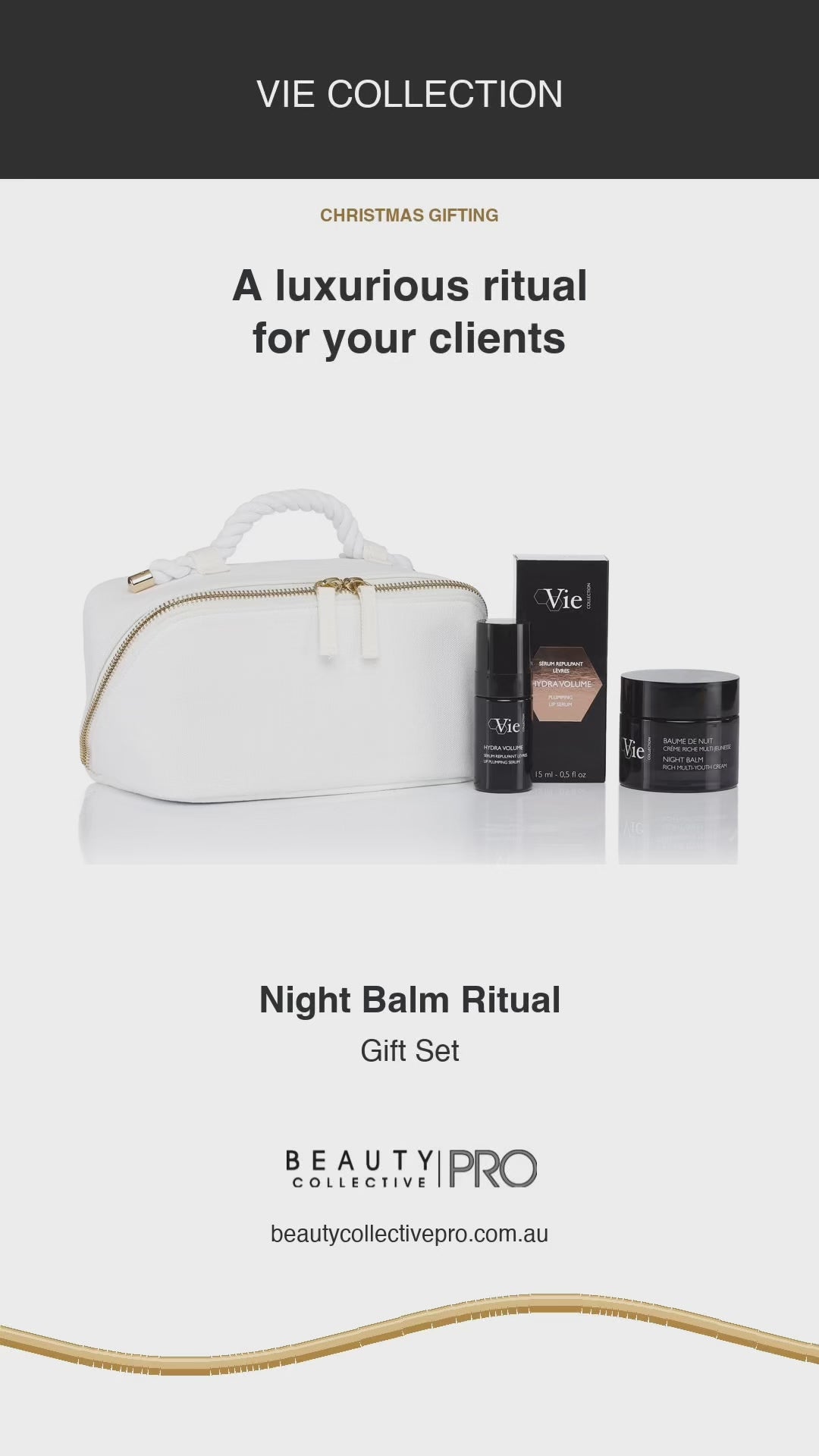 Vie Collection Night Balm Ritual Gift Set - BC Pro Reel