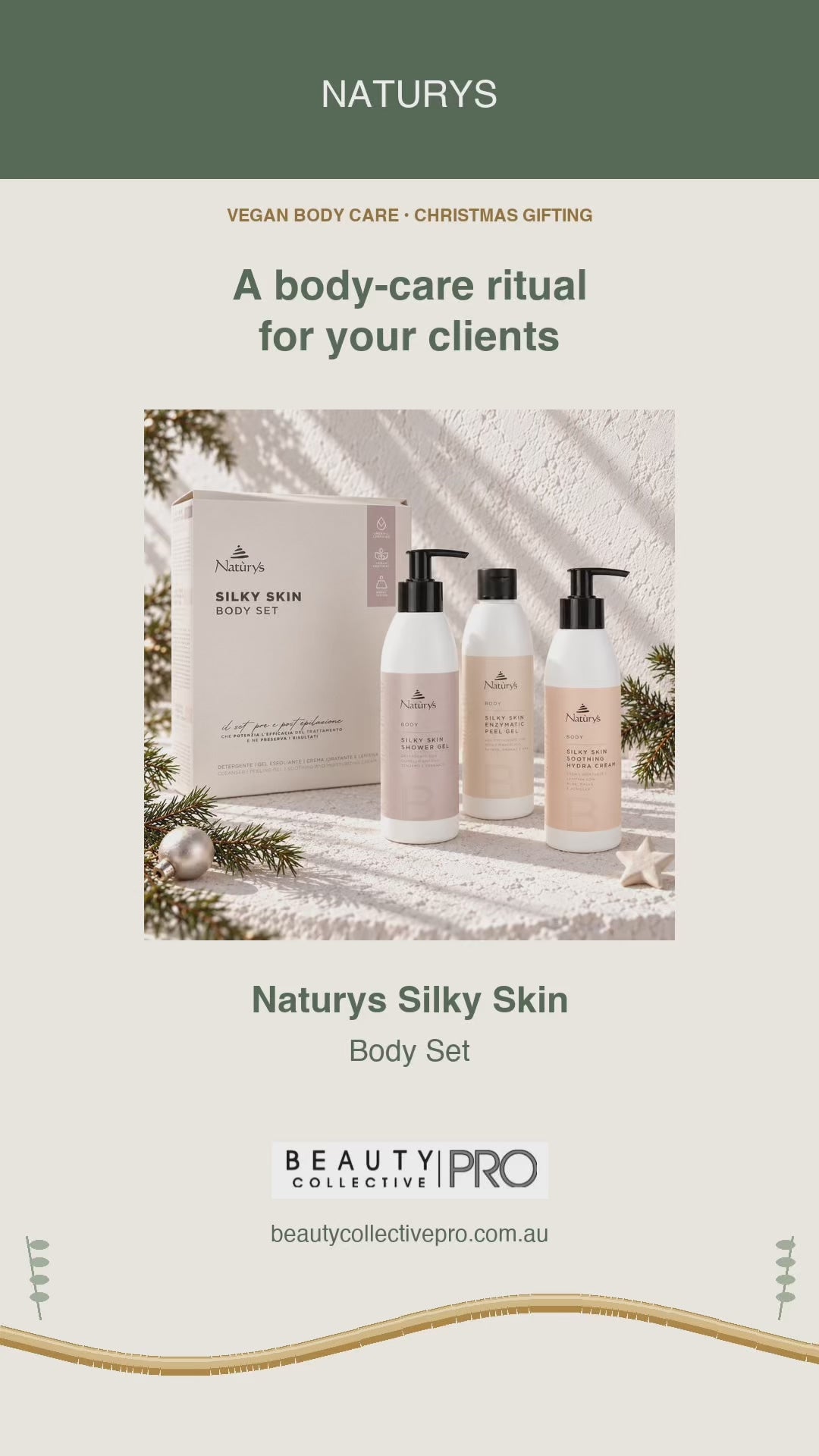 Naturys Silky Skin Body Set - BC Pro Reel