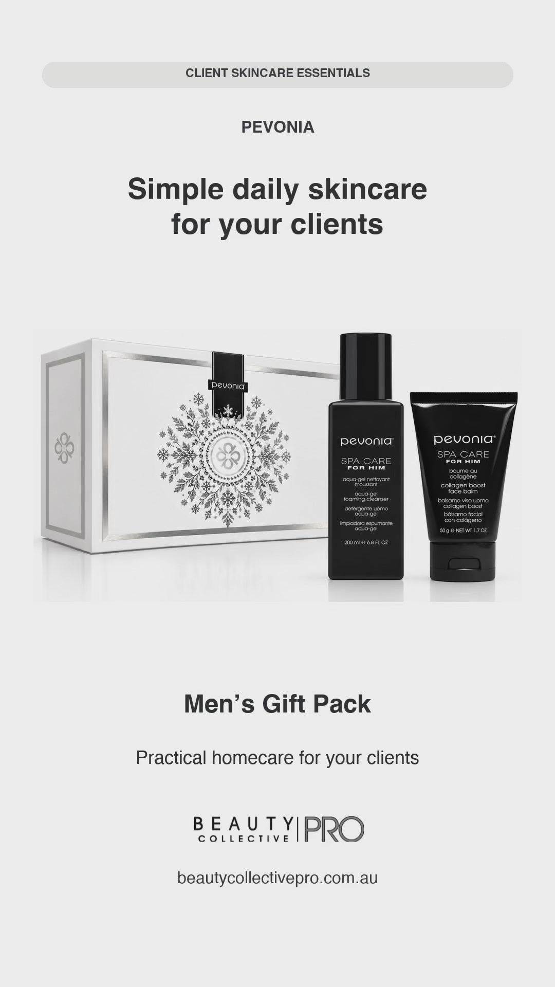 Pevonia Men's Gift Pack - BC Pro  Reel