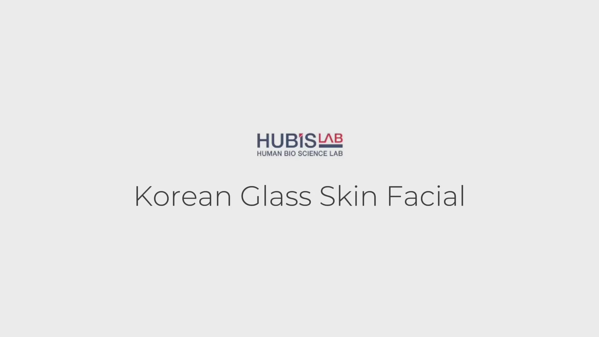 Professional Treatment by Beauty Collective PRO using Hubislab Skincare products - Korean Glass Skin Facial