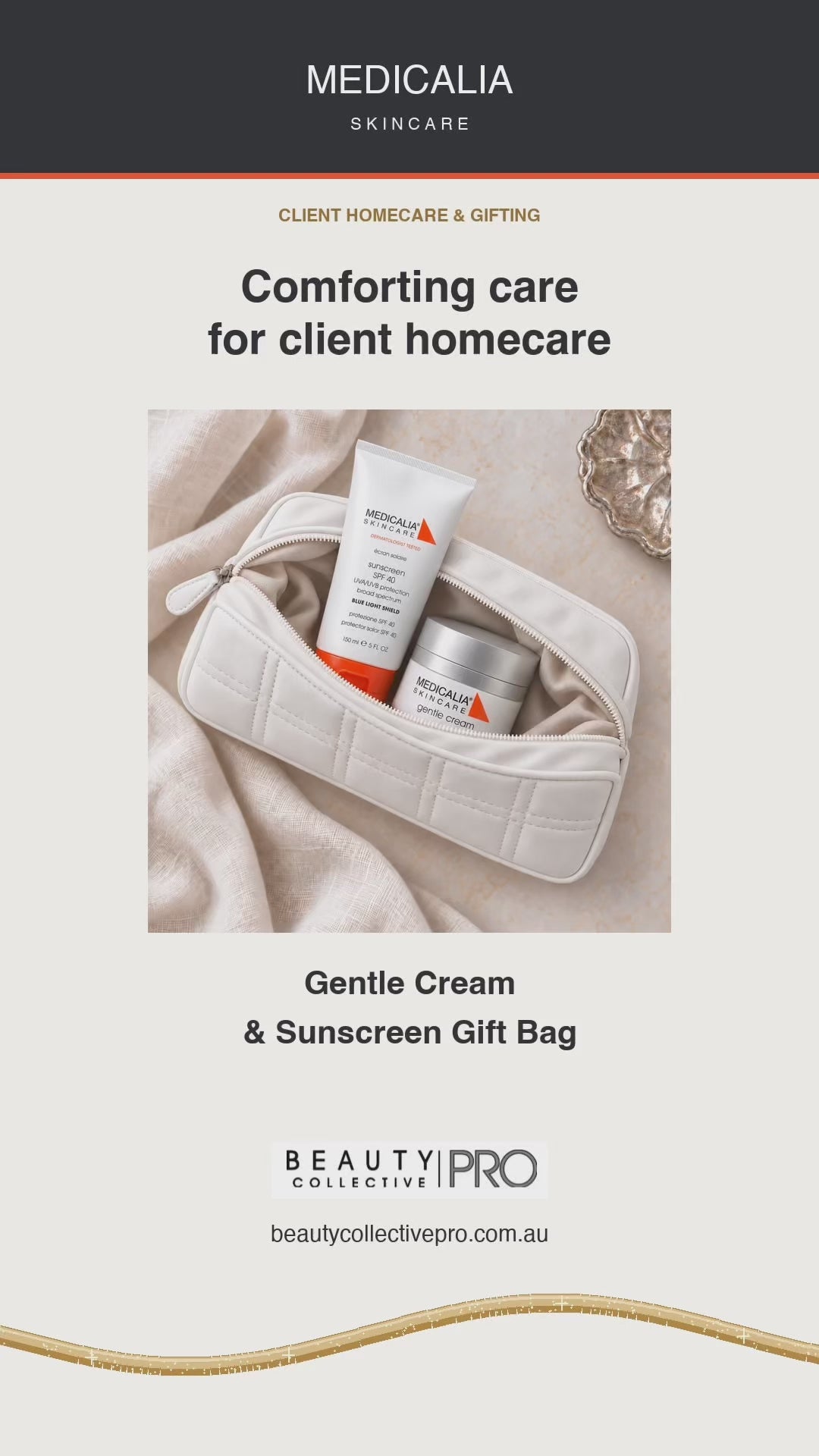 Medicalia Gentle Cream & Sunscreen Gift Bag - BC Pro Reel