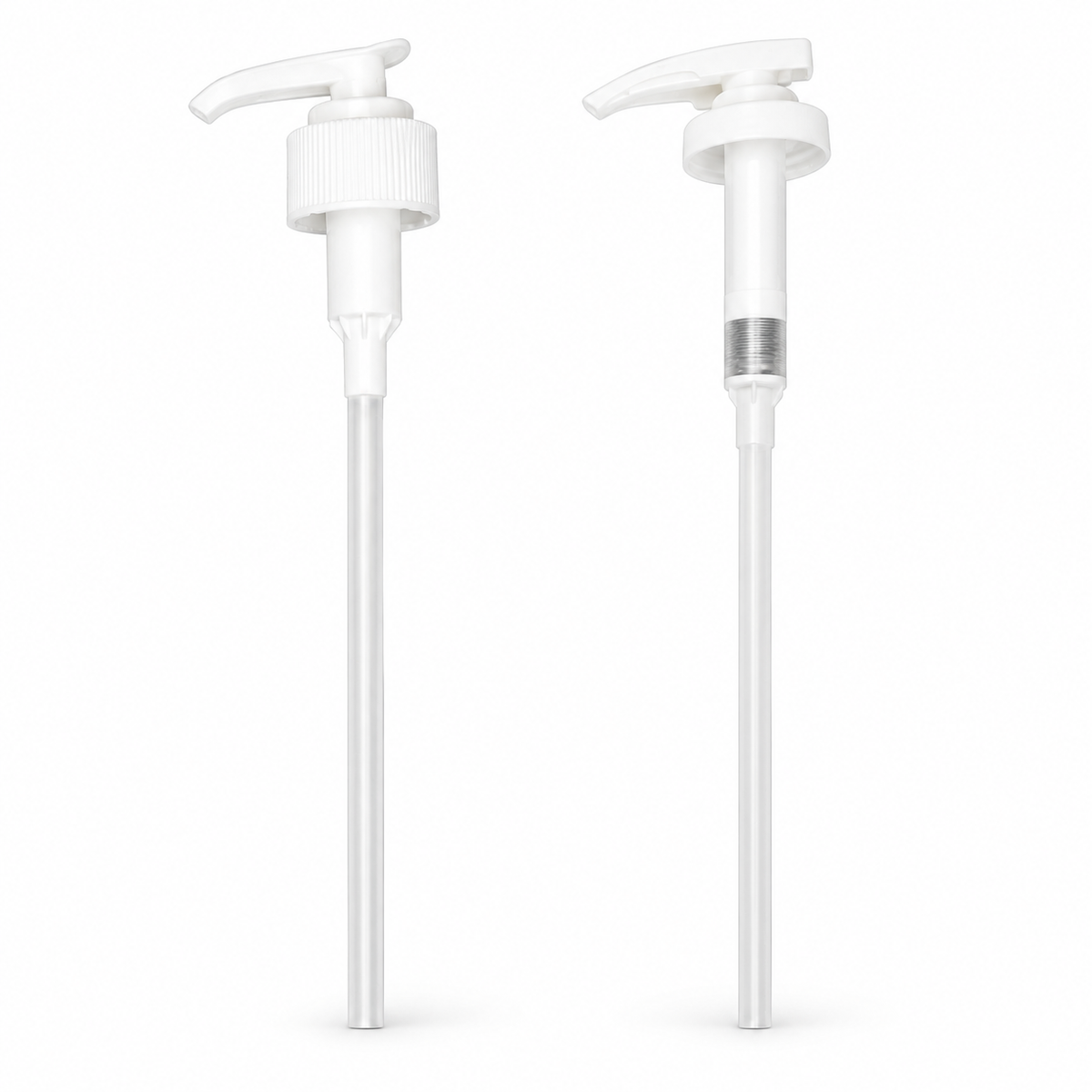 Pump - Bottle Prof. Use 500ml and Prof. Use 1 Gal. or 1/2 Gal shown together on a clean white background